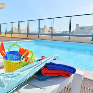 Floripes Luxury With Pool On Rooftop Olhao